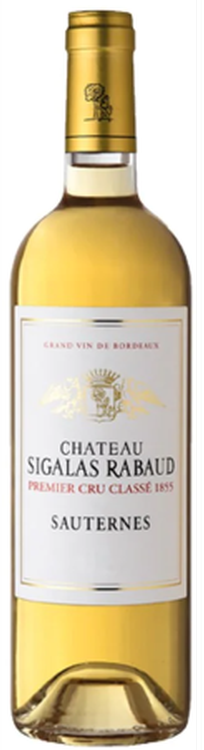 2012 L&C Vins Chateau Sigalas Rabaud blanc Liquoreux Sauternes